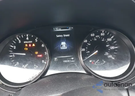 2017 Nissan Rogue Sv z USA, uszkodzony, nr VIN KNMAT2MV1HP581931